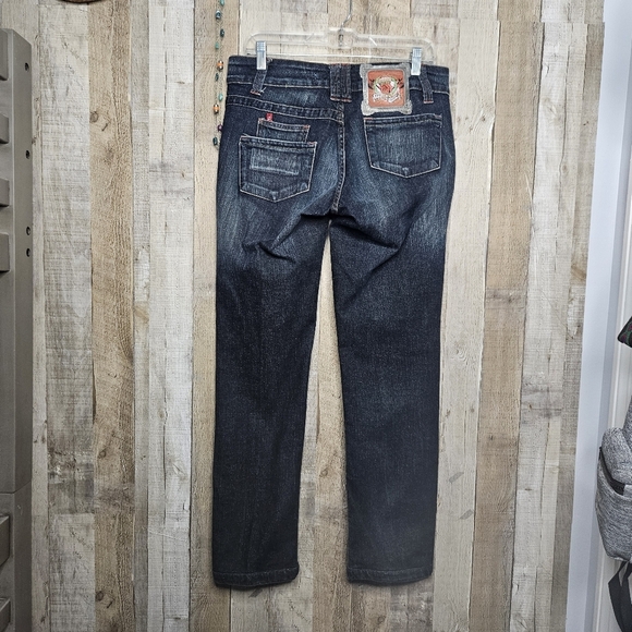 Titus Straight Leg Denim Blue Jeans Men's Size 32x30 - Picture 4 of 16